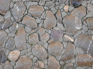 Background of old vintage brick wall. High quality photo for digital use.