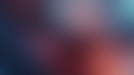 Obraz premium Dark blue background with a smooth gradient of bold colors, overlaid with subtle noise texture. 
