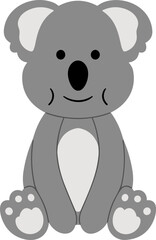 Koala Animal Sitting Pose
