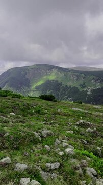 Landscape with clouds and sky, Karkonosze Poland