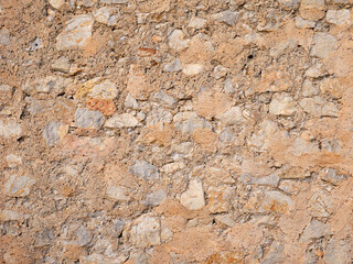 Background of old vintage brick wall. High quality photo for digital use.