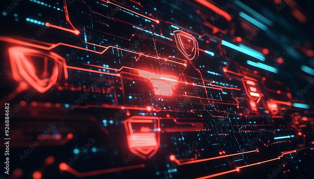 Poster Visualization of Secure Data Streams with Encrypted Information in Protected Network