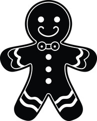 christmas gingerbread person