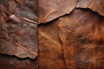 Obraz premium A leather texture with deep and rich UHD wallpaper