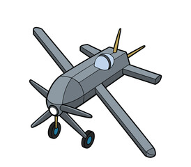 MQ-9 Reaper Drones e.g.  Vector Art