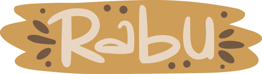Rabu Doodle Letter