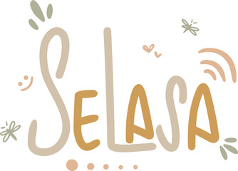 Selasa Doodle Letter