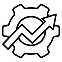 Productivity  Icon Element For Design