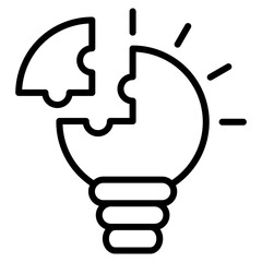 Problem Solving  Icon Element For Design
