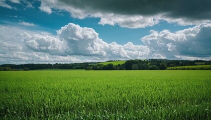 Fototapeta premium Scenic view of field against sky 5