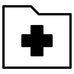 Obraz premium medical record