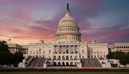 Fototapeta premium Capitol Building, Washington, USA 17