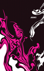 abstract pattern background jersey and sport, ready for print