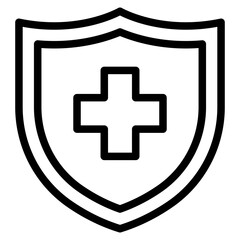 medical shield icon