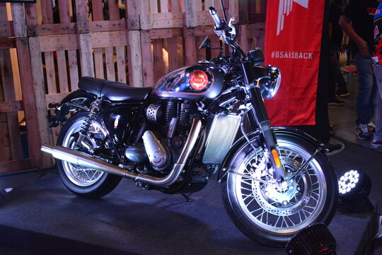 Bsa gold star 650 at Makina Moto Show in Pasay, Philippines