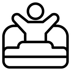 Wake Up  Icon Element For Design