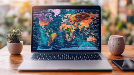 Navigating the complexities of cross-border e-commerce, a team works on tax and regulation compliance.