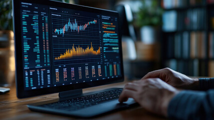 Using a financial management app, the advisor demonstrates how technology simplifies investment tracking.