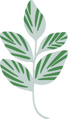 Hand Drawn Abstract Leave