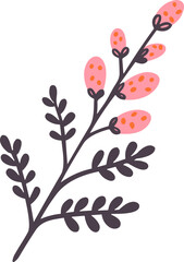 Hand Drawn Abstract Leave