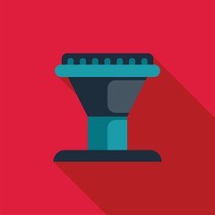 Airport control tower ensuring safe and efficient air traffic flow