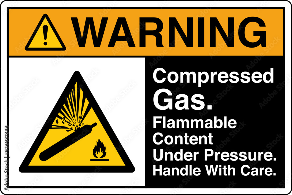 Sticker ansi z535 safety sign marking...