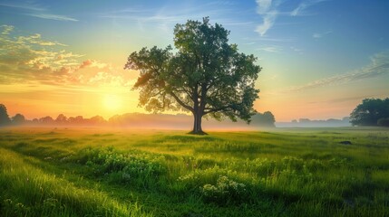 Free good morning scene wallpaper background photo