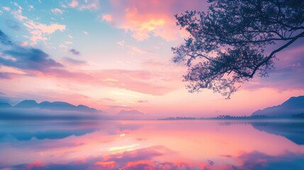 Free good morning scene wallpaper background photo