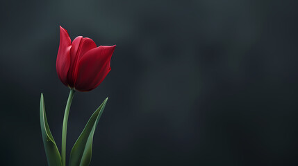 Fototapeta premium Close-up of flowers on dark background