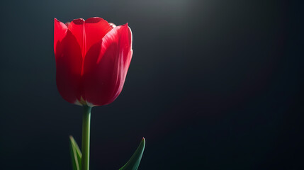 Obraz premium Close-up of flowers on dark background