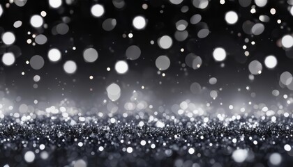  Ethereal snowfall in a winter wonderland