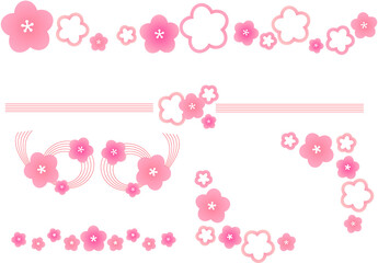 梅の花ライン