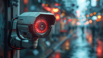 Futuristic AI-Controlled Security System with Autonomous Drones and Smart Surveillance Enhancing Public Safety