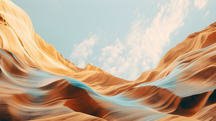 antelope canyon in arizona - background travel concept