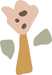 Hand-Drawn Doodle Abstract Organic Shape