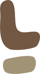 Hand-Drawn Doodle Abstract Organic Shape