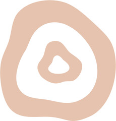 Hand-Drawn Doodle Abstract Organic Shape