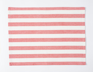 ランチョンマット_ボーダー_赤と白_0119