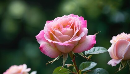  Pretty in Pink  A Rose in Bloom