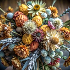 christmas decoration with cones