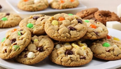  Deliciously decorated cookies ready to be enjoyed