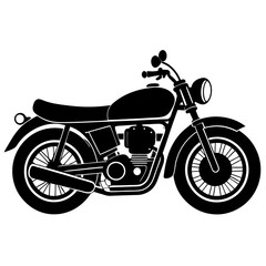 Obraz premium motorcycle isolated on white background