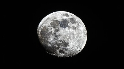 Fototapeta premium Full Moon in the Night Sky