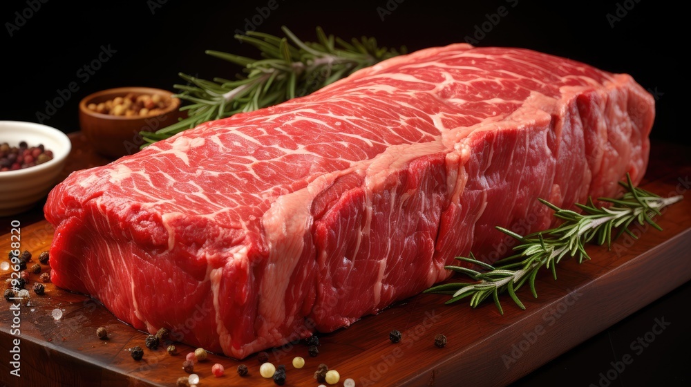 Poster beef steak