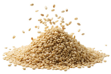Sesame Seeds in Flight