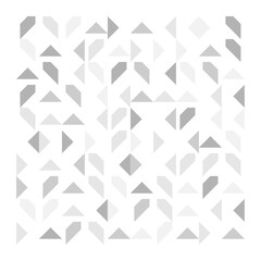 Fototapeta premium abstract geometric background with triangles, black and white geometric pattern