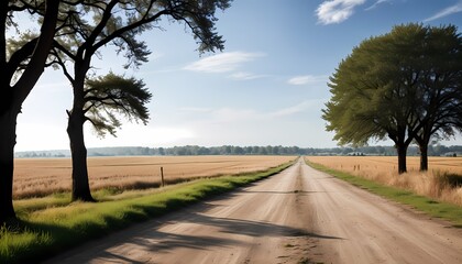 The endless expanses of a farmer's field, the ears of grain swaying in the wind, stretch out to the horizon