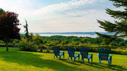 landscape with sky and clouds