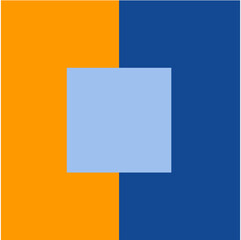 Fototapeta premium Abstract Geometry Rectangles and Circles