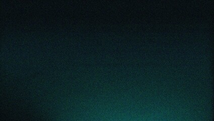 Fototapeta premium Dark noisy grainy poster background, green black abstract glowing shape, header cover backdrop design noise texture, copy, space, banner, copy space